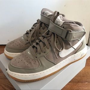 Nike Air Force High Top with velcro